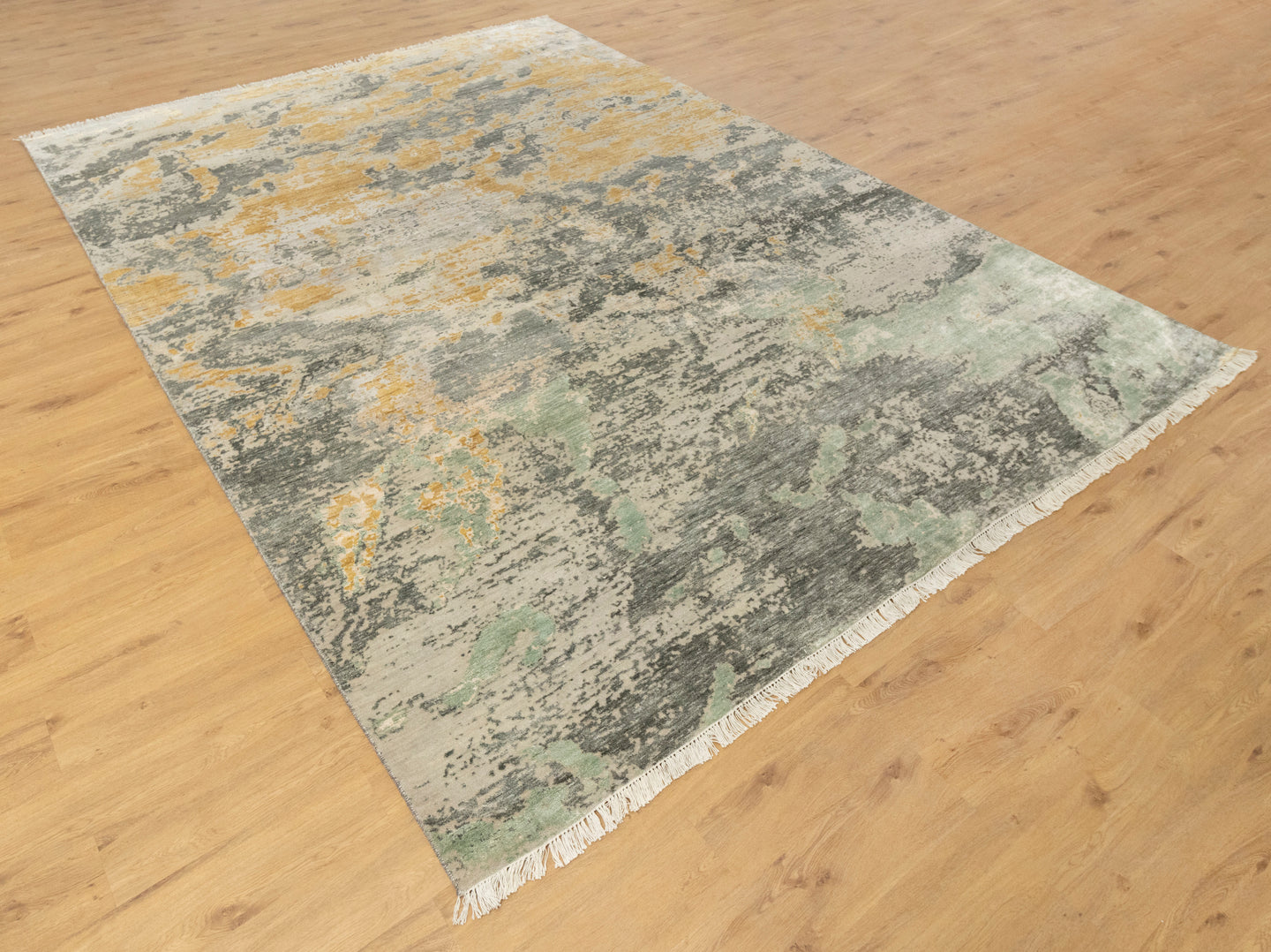 9x12 Buy Majestic Abstract Pattern Hand Knotted wool & Silk for bedroom Rug | Best Carpet Living Room